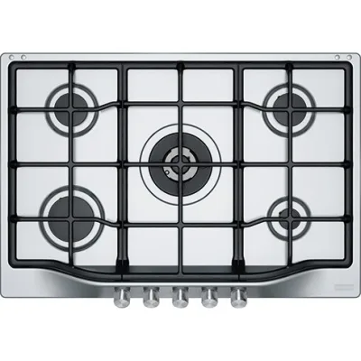 Franke: Piano cottura a gas Trend Line 750 FHTL 755 4G TC XS C 106.0183.104 finitura inox satinato da 75 cm