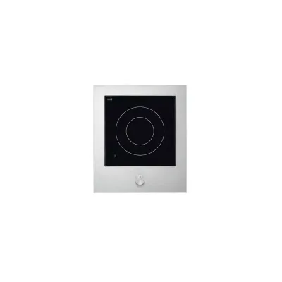 PRONTA CONSEGNA - Electrolux | Piano cottura elettrico PZ 1 K in vetroceramica nero con bordo inox da 40 cm