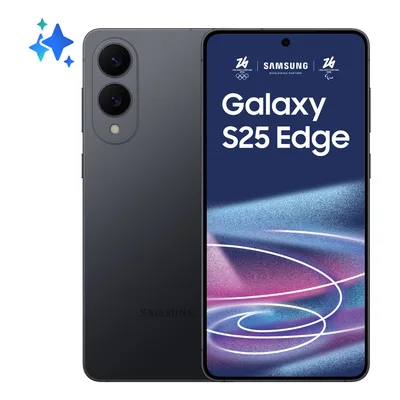 SAMSUNG S937 GALAXY S25 EDGE 5G DUAL SIM 6.7" OCTA CORE 256GB RAM 12GB ITALIA TITANIUM JETBLACK