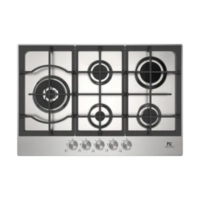 Master Kitchen Piano cottura a gas MKHG 754101-ED LTC XS finitura inox da 75 cm