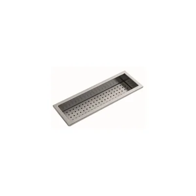 Barazza Vaschetta cieca con fondo 1CVFG finitura acciaio inox satinato da 41 cm