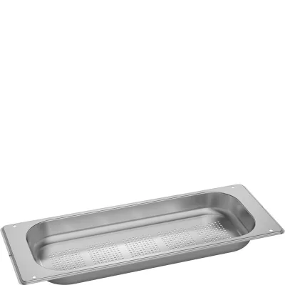 Smeg Bacinella forata BX640P finitura acciaio inox da 17.6 cm per forni