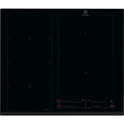Electrolux | Piano cottura a induzione EIV64453 in vetroceramica nero da 60 cm