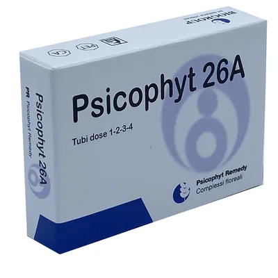 Psicophyt Remedy 26 A Integratore 4 Tubi di Globuli