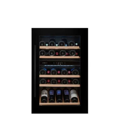 PRONTA CONSEGNA - Avintage Cantinetta vino a colonna da incasso AVI88G2 finitura nero da 60 cm