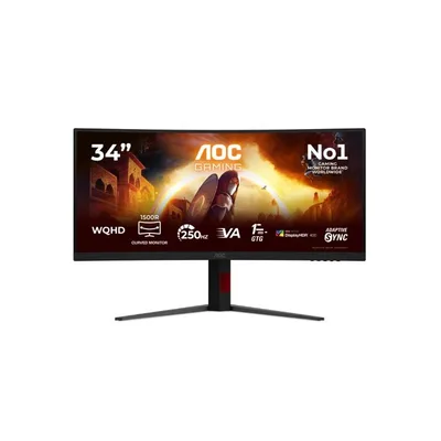 AOC 34 MONITOR C 3440X1440 REG ALT USBC CU34G4ZCA