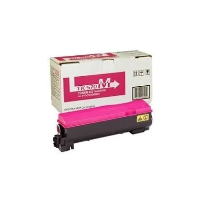 TONER ORIGINALE KYOCERA FS C5400 1T02HGBEU0 TK570M TK-570M MAGENTA 12K