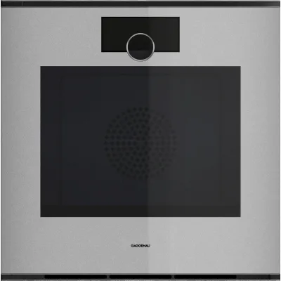 Gaggenau Forno pirolitico multifunzione con cerniera a sinistra da incasso GO251130 finitura Gaggenau Sterling da 60 cm