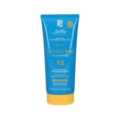 BIONIKE DEFENCE SUN SPF15 LATTE FLUIDO 200ML