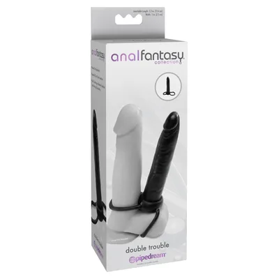 Pipedream Anal Fantasy Double Trouble Doppia Stimolazione con Anelli