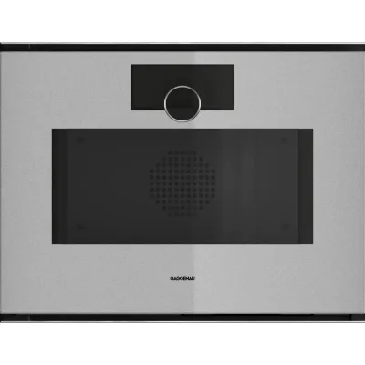 Gaggenau Forno combinato a vapore con cerniera a sinistra da incasso GS271130 finitura Gaggenau Sterling da 60 cm - RICHIEDERE PREVENTIVO