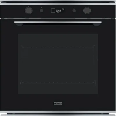 Franke: Forno multifunzione pirolitico Mythos FMY 98 P XS 116.0606.101 finitura inox satinato - cristallo nero da 60 cm