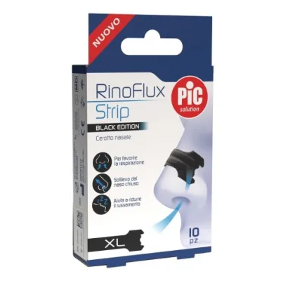 RINOFLUX CEROTTO NASALE BLACK EDITION XL 10PZ