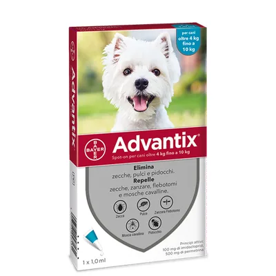 ADVANTIX Spot-On 1x1ml 4-10Kg