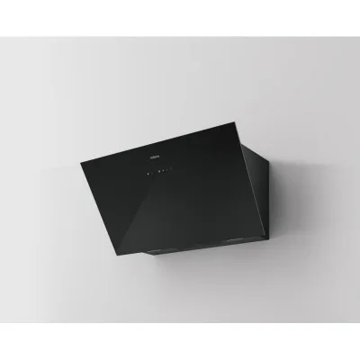 Airforce Cappa a parete aspirante OMEGA BL/A/90 AF000070 in vetroceramica nero da 90 cm