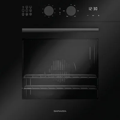 Barazza Forno City One multifunzione da incasso 1FCOPN finitura vetro nero da 60 cm