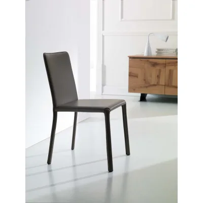 Ozzio Sedia Lunette art. S322 completamente rivestita in tessuto