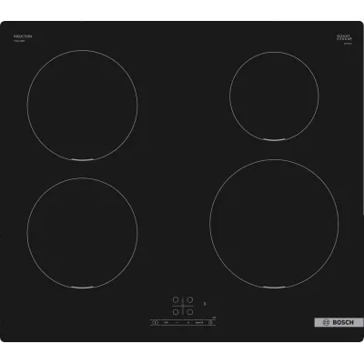 Bosch Piano cottura a induzione PUE611BB5D in vetroceramica nero da 60 cm - Serie 4