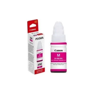 CARTUCCIA ORIGINALE CANON MAGENTA GI490 0665C001 GI490M Pixma G1400 G2400