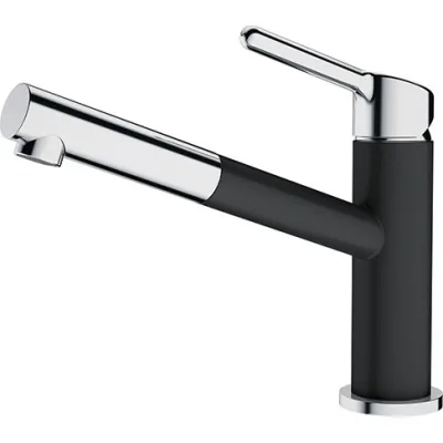 Franke Miscelatore monocomando Orbit Doccia 115.0623.057 finitura nero