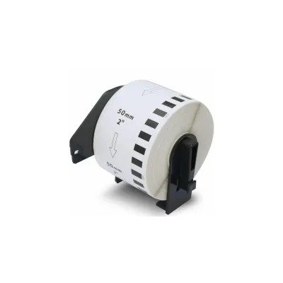 ETICHETTE COMPATIBILI BROTHER DK22223 DK-22223 30,48mm 50mm CON SUPPORTO