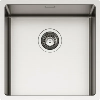 Schock Lavello una vasca NEW TECHNICK N100 TECN100 finitura inox spazzolato da 44x44 cm