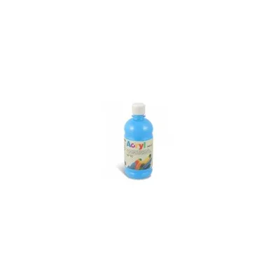 Primo BOTT 500ML TEMP ACRILICA CYAN 4003TA500501