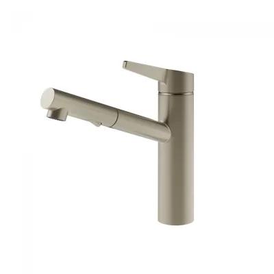 PRONTA CONSEGNA - Gessi Miscelatore monocomando con doccetta estraibile Thalium Collection 60536 149 finitura Finox - IN PROMOZIONE FINO AL 5/09