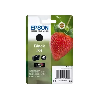 Cartucce Epson 29 serie Fragola nero e colore - Nero