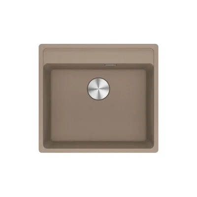 PRONTA CONSEGNA - Franke: Lavello una vasca Vasche Sopratop Maris MRG 610-52 TL 114.0661.648 finitura fragranite oyster da 56x51 cm