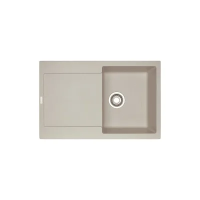 Franke: Lavello una vasca con gocciolatoio Maris MRG 611 114.0066.567 finitura fragranite sahara da 78x50 cm