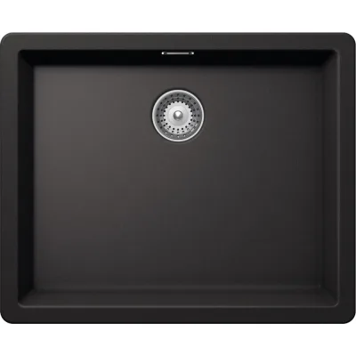 Schock Lavello una vasca BROOKLYN N100L BYKN100LA13 finitura nero assoluto da 55.6x45.6 cm