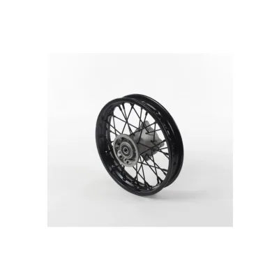 Cerchio anteriore in acciaio nero 10" - Ø15