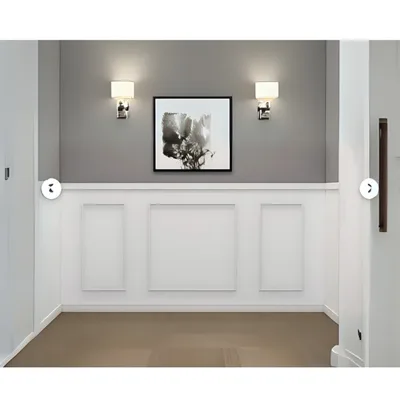 Kit Boiserie LEDMall Home Pronto da Montare con Bordi Pretagliati mod. CHICAGO