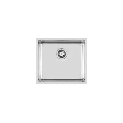 Foster Lavello una vasca 2154 050 finitura acciaio inox da 49x44 cm