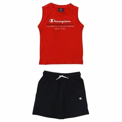 Completo Sportivo per Bambini Champion Essentials Rosso
