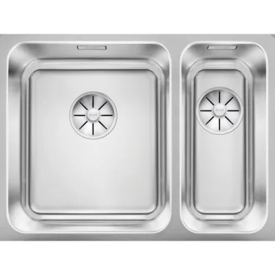 PRONTA CONSEGNA - Blanco | Lavello una vasca SX con vaschetta SOLIS 340/180-IF 1526131 in acciaio inox da 58.5x44 cm - Sopratop/Filotop