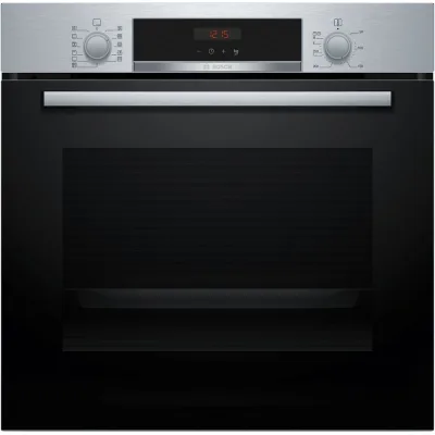 Bosch Forno pirolitico da incasso HBA574ES3 finitura acciaio inox da 60 cm - Serie 4
