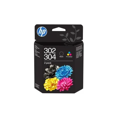 CARTUCCIA ORIGINALE HP OfficeJet 3800 B82L1AE X4D37AE 3JB05AE HP 302/304 NERO