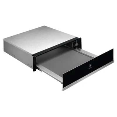 Electrolux Cassetto scaldavivande KBD4X finitura Intuit vetro nero da 60 cm