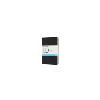 MOLESKINE CF3CAHIER JOURNAL LARGE BLACK RULED QP316