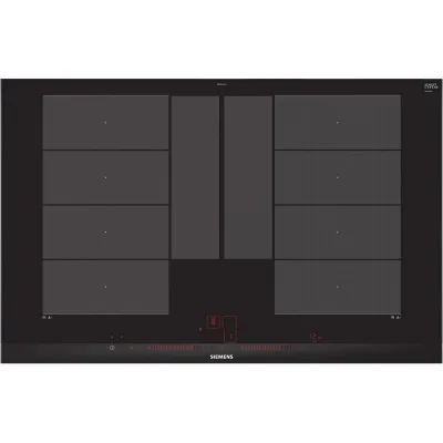 Siemens Piano cottura a induzione EX875LYV1E in vetroceramica nero da 80 cm - PROMOZIONE ATTIVA FINO AL 19/10