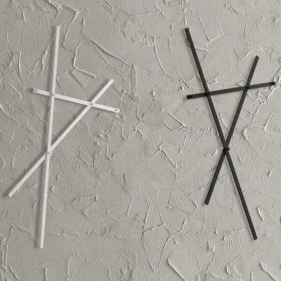 X.ABITAre Appendiabiti a parete Cross art. K128 in metallo da h. 150 cm