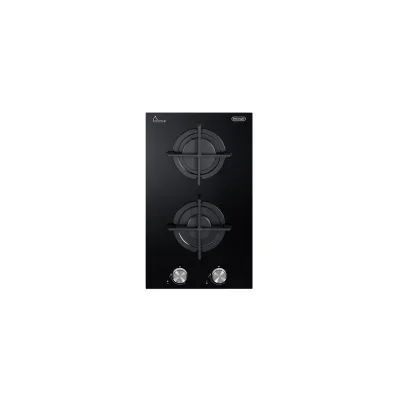 De Longhi Piano cottura a gas NSL 230 NC in vetroceramica nero da 30 cm