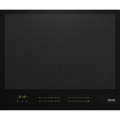 PRONTA CONSEGNA - Miele Piano cottura a induzione KM 7667 FL in vetroceramica nero senza cornice da 60 cm
