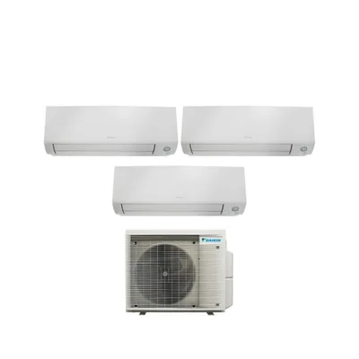 Climatizzatore Condizionatore Daikin Trial Split BLUEVOLUTION Serie PERFERA ALL SEASONS Inverter 7000+7000+15000 Btu 3MXM52A R-32 Wi-Fi Incluso 7+7+15 A+++/A++