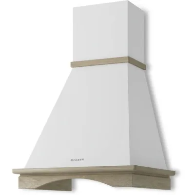 PRONTA CONSEGNA - Faber Cappa a parete RANCH 60 NF 321.0693.748 finitura bianco da 60 cm - Cornice non inclusa