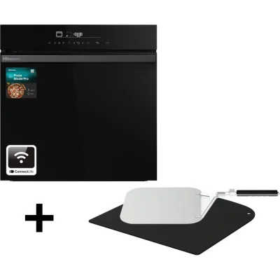 Hisense: Forno pirolitico multifunzione Hi6 HO66F8PIZZACHEF finitura nero da 60 cm