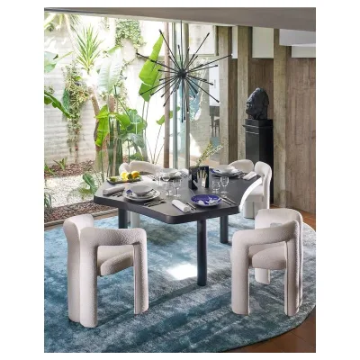 Cassina Tavolo fisso Table Montparnasse in legno da 183x125 cm