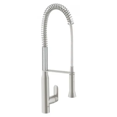 Grohe Miscelatore monocomando K7 32950DC0 finitura super steeel